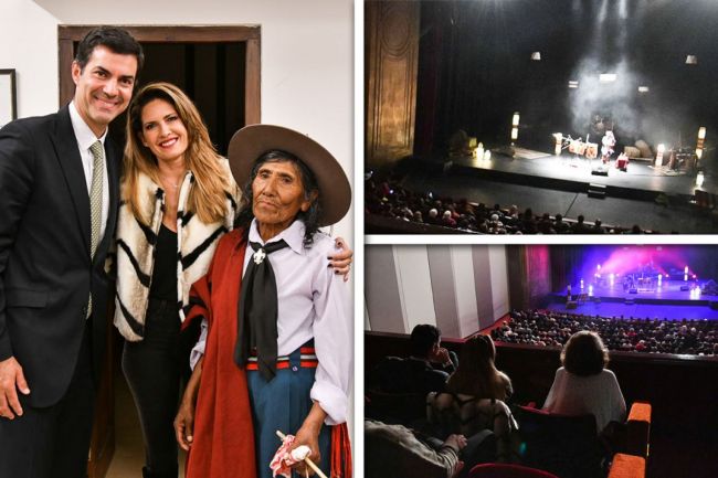 Urtubey, Macedo y Eulogia Tapia