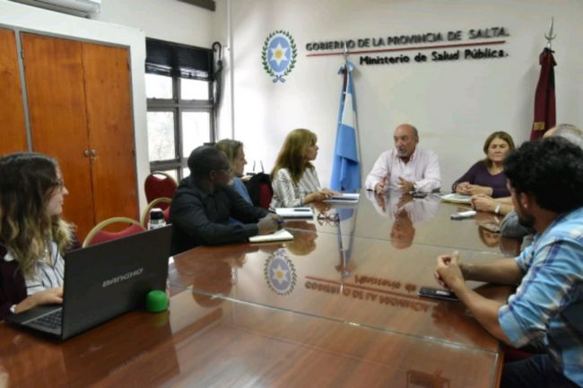 Reunión con referentes de la OMS