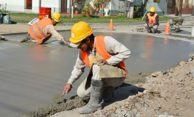 Trabajos de reparación de calzadas