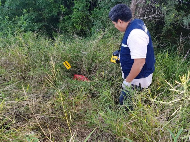 El hallazgo de la droga