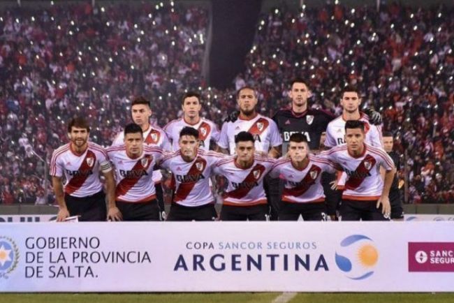 La última presentación de River en Salta, allá por 2017