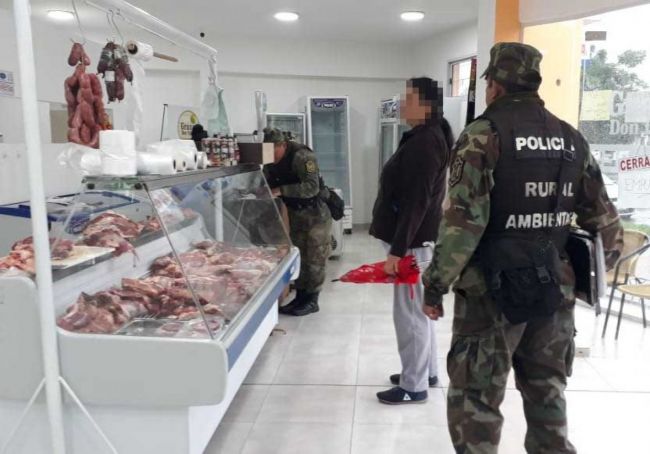 Operativo en Cerrillos