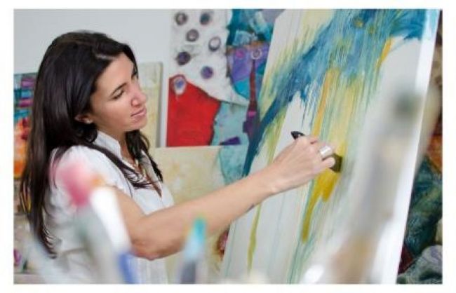 La artista Laura Asaro