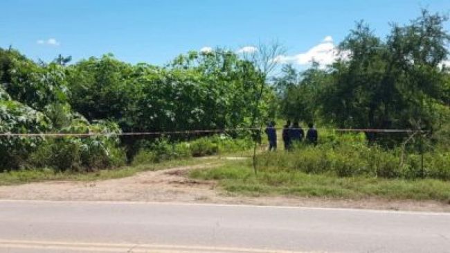 Lugar donde encontraron el cuerpo de Yanet