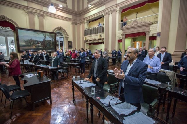 Primera sesión en Diputados