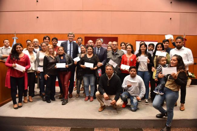 Entrega de financiamiento