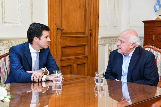 Los gobernadores de Salta y Santa Fe