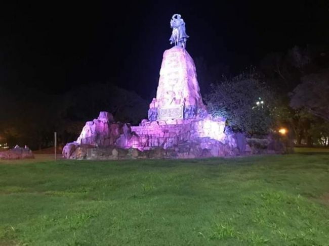 Obras en el Monumento