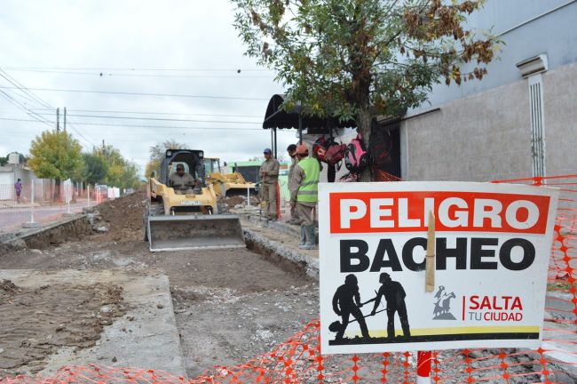 Obras de bacheo