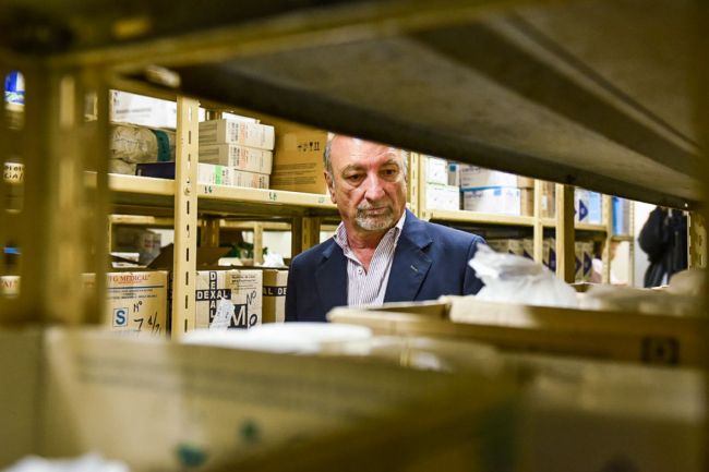 Mascarello en el hospital de Tartagal