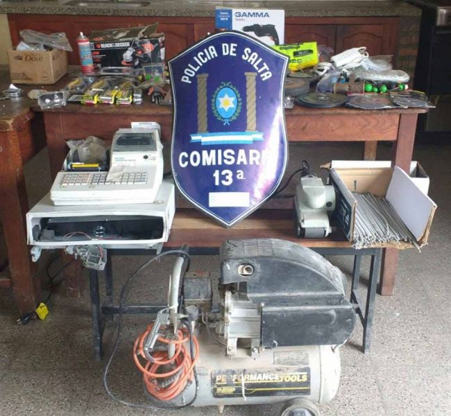 Se recuperó lo robado