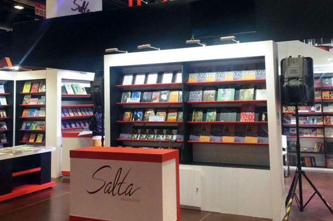 El stand de Salta en la Feria del Libro