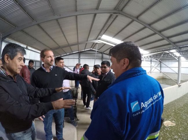 Acueducto en la Puna