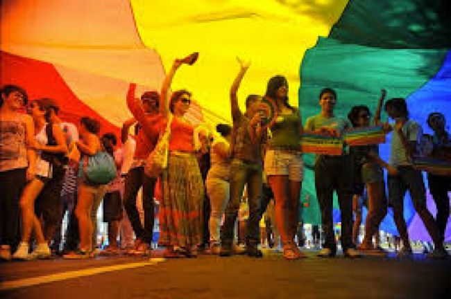 Una de las manifestaciones de la comunidad LGBT
