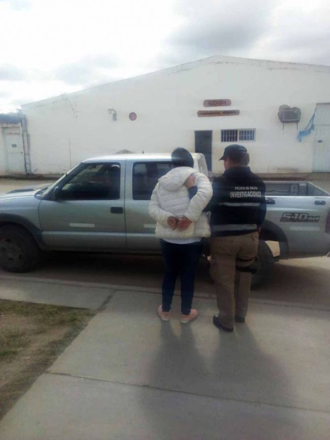 Robó y la atraparon