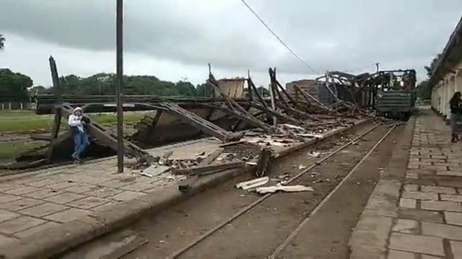 Colapsó la galería