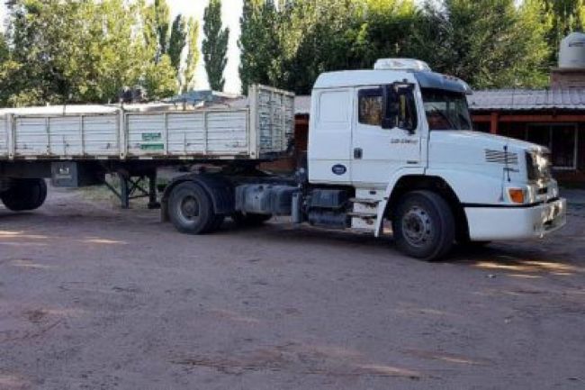 Recuperan el camión