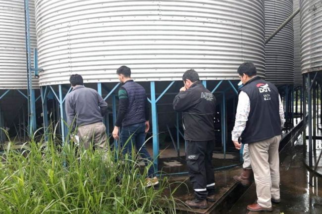 El molino de propiedad del diputado Cisneros