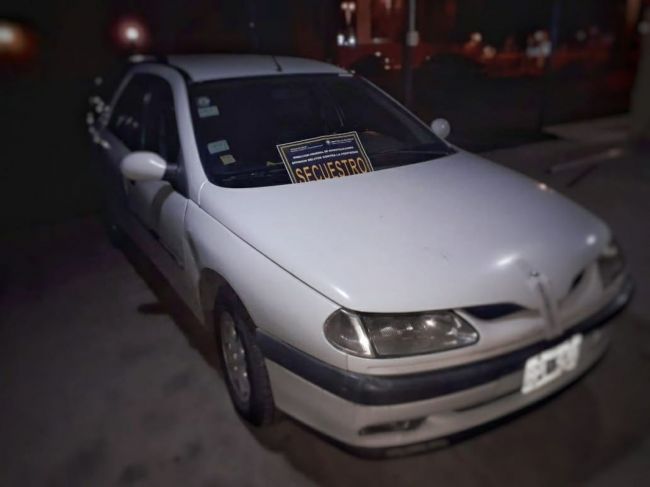 El vehículo recuperado