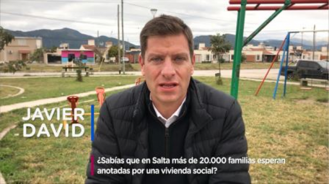 David en modo campaña