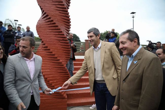 Inauguración de obras en Metán