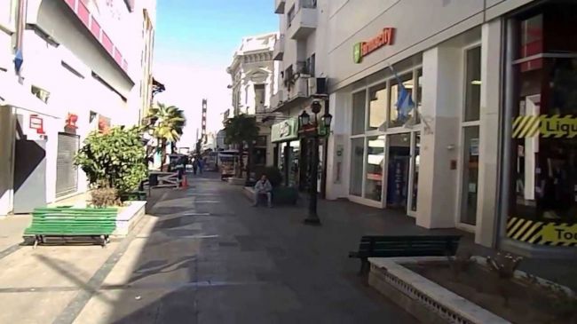 Por el paro el centro tiene poco movimiento