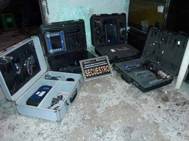 Artículos secuestrados