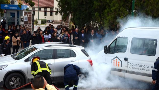 Simulacros en la semana de seguridad vial