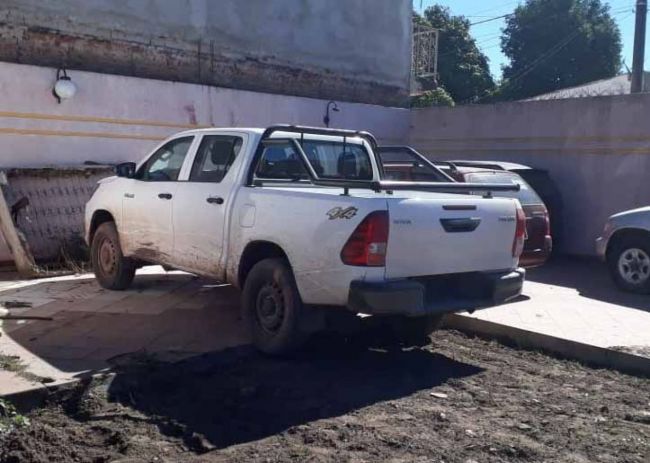 La camioneta fue recuperada en Yacuiba