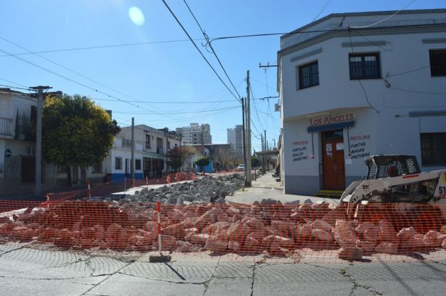 Obra en Ameghino y Alvear