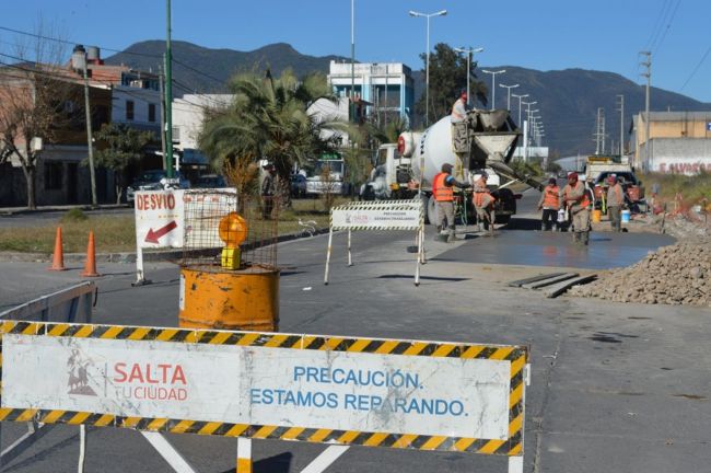 Obras de bacheo