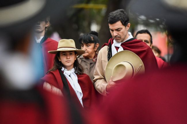 Acto en Plaza Macacha Güemes