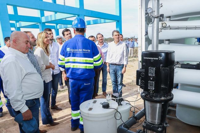 Obras de agua potable en La Unión