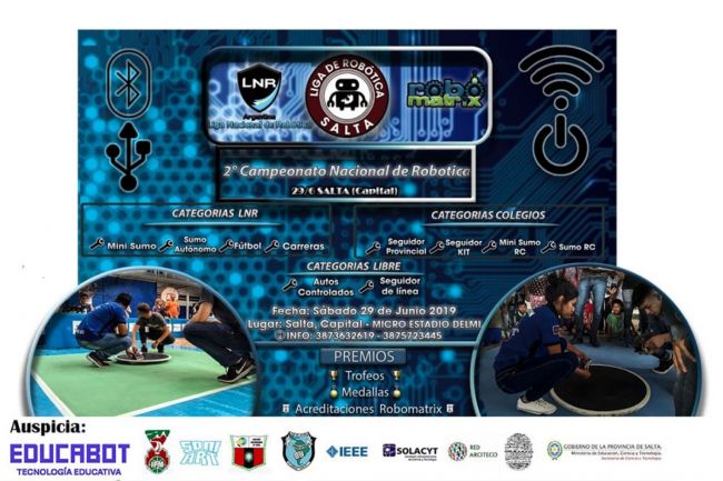 Campeonato de robótica en Salta