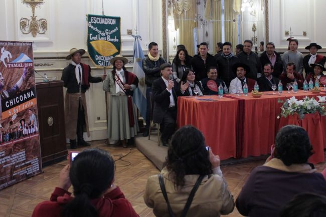 Lanzamiento del Encuentro nacional de Doma en Chicoana