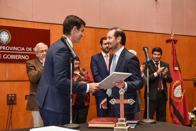 Baltasar Saravia asume como Jefe de gabinete