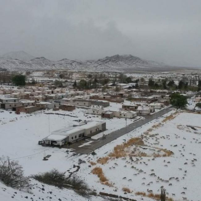 Esta semana ya hubo nevadas en la Puna