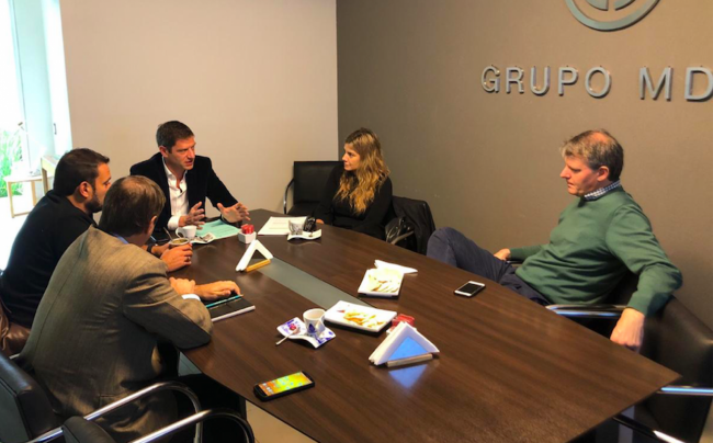 Reunión de desarrolladores inmobiliarios