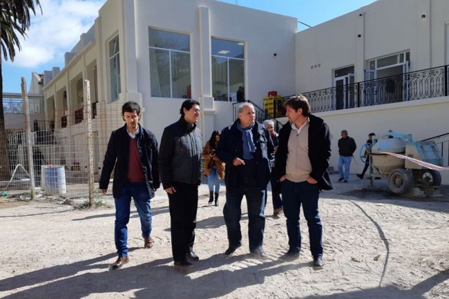 Obras en el Hotel Termas