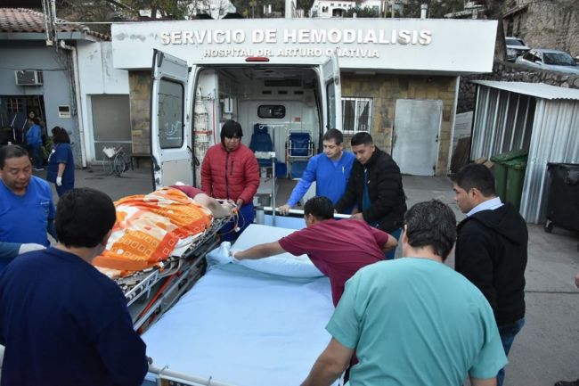 Equipamiento para atender a pacientes obesos