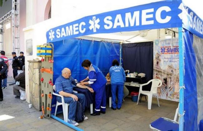 El SAMEC presente en cada Milagro salteño