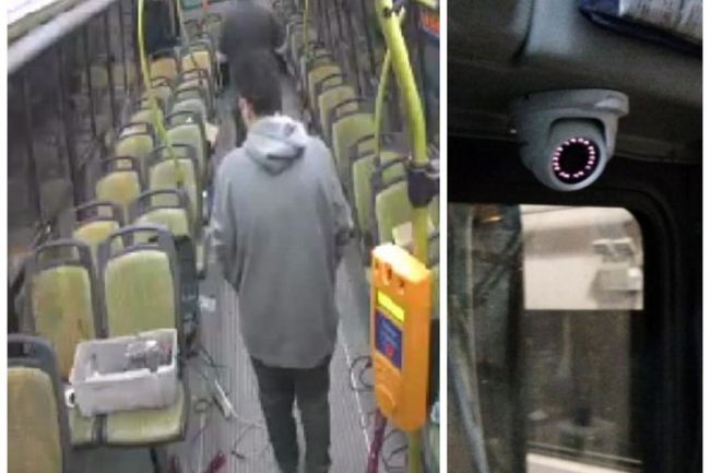Cámaras en colectivos