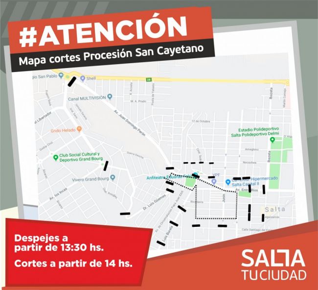 Atentos conductores que van por zona oeste