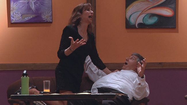 Un pasaje de la comedia "Caprichos"