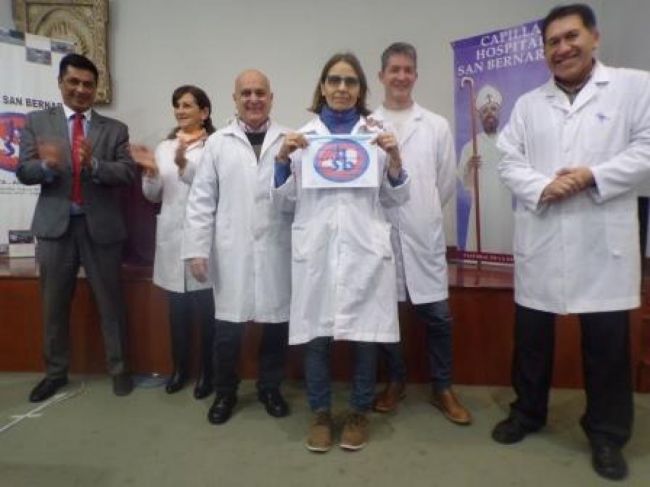 Acto en el Hospital San Bernardo