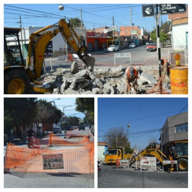 Obras de bacheo
