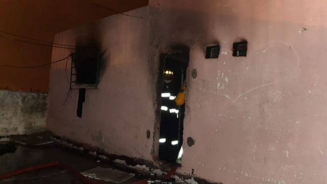 Incendio en un departamento