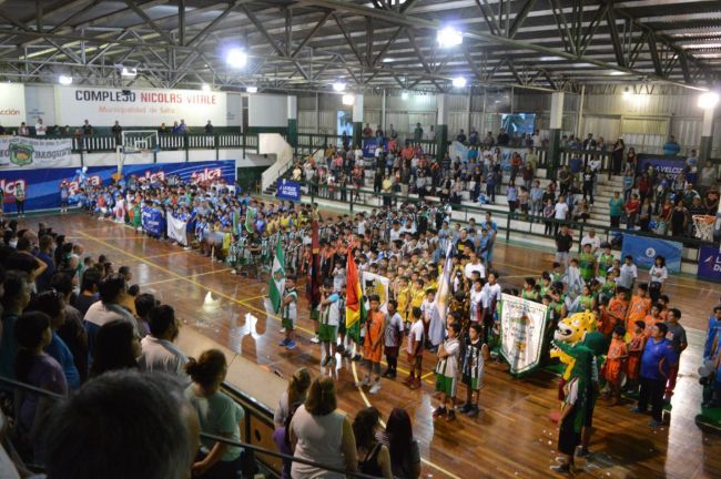 Fiesta del basquet infantil