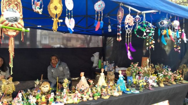 Exposición de alumnos de artes y oficios