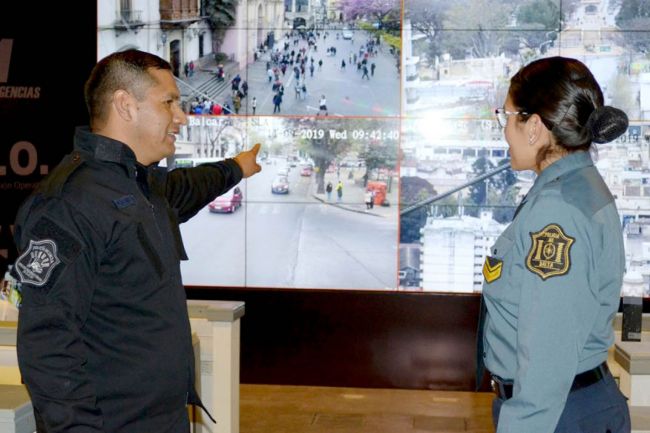Operativo de seguridad para la Procesión